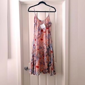 NWT Roller Rabbit Swingy Dakota Dragon Midi Dress